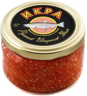 Russian Caviar House, Salmon Caviar, glass, 200 g