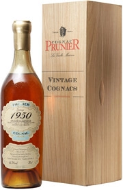 Prunier Grande Champagne AOC, 1950, gift box, 0.7 л