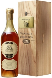 Prunier 70 Years Old, Petite Champagne AOC, wooden box, 0.7 л