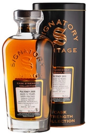 Signatory Vintage, Cask Strength Collection Pulteney 12 Years, 2008, metal tube, 0.7 L
