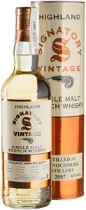 Signatory Vintage, 86 Proof Collection Mannochmore 13 Years, 2007, in tube, 0.7 л