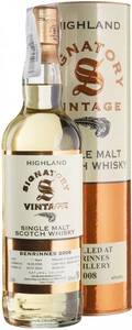 Signatory Vintage, 86 Proof Collection Benrinnes 11 Years, 2008, metal tube, 0.7 л