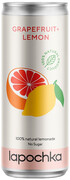 Минеральная вода Lapochka Grapefruit + Lemon, in can, 0.33 л