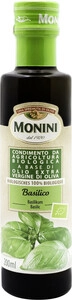 Monini Bio Extra Virgin Olive Oil with Basil, 250 мл