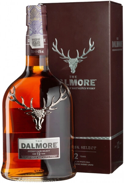 Виски Dalmore, 12 Years Old «Sherry Cask Select», в подарочной