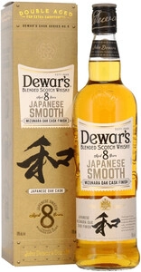 Dewars Japanese Smooth 8 Years Old, gift box, 0.7 L