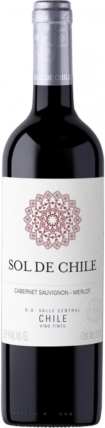 Wine Sol de Chile 750 2020, ml price, Sauvignon-Merlot, Chile Sol 2020 Valle Central – DO, Valle Cabernet reviews DO, de Central Cabernet Sauvignon-Merlot
