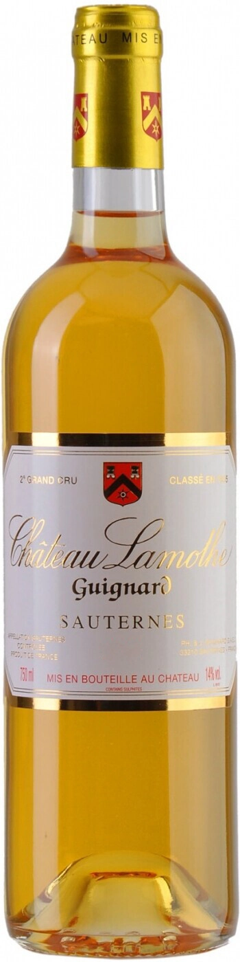 Wine Chateau Lamothe Guignard, Sauternes AOC 2-me Grand Cru Classe
