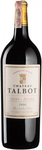 Chateau Talbot, St-Julien AOC 4-me Grand Cru Classe, 2000, 1.5 л