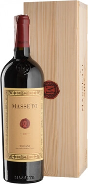 Суреттегі сурет Ornellaia, Masseto, Toscana IGT, 2017, wooden box, 0.75 L
