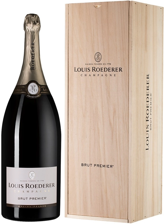 Champagne Louis Roederer, Brut Premier AOC, wooden box, 6000