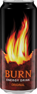 Burn Original Energy Drink, in can, 0.449 L