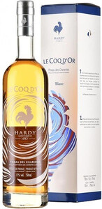 Hardy, Le Coq dOr Blanc, Pineau des Charentes AOC, gift box
