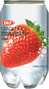 OKF Sparkling Strawberry, 350 ml