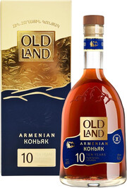 Old Land 10 Years Old, gift box, 0.5 л