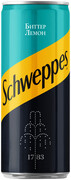 Schweppes Bitter Lemon, in can, 0.33 л