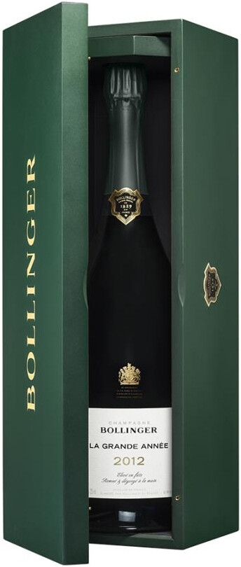 Champagne Bollinger, La Grande Annee Brut AOC, 2012, wooden box