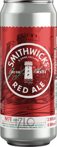 Smithwicks Red Ale, in can, 0.44 л