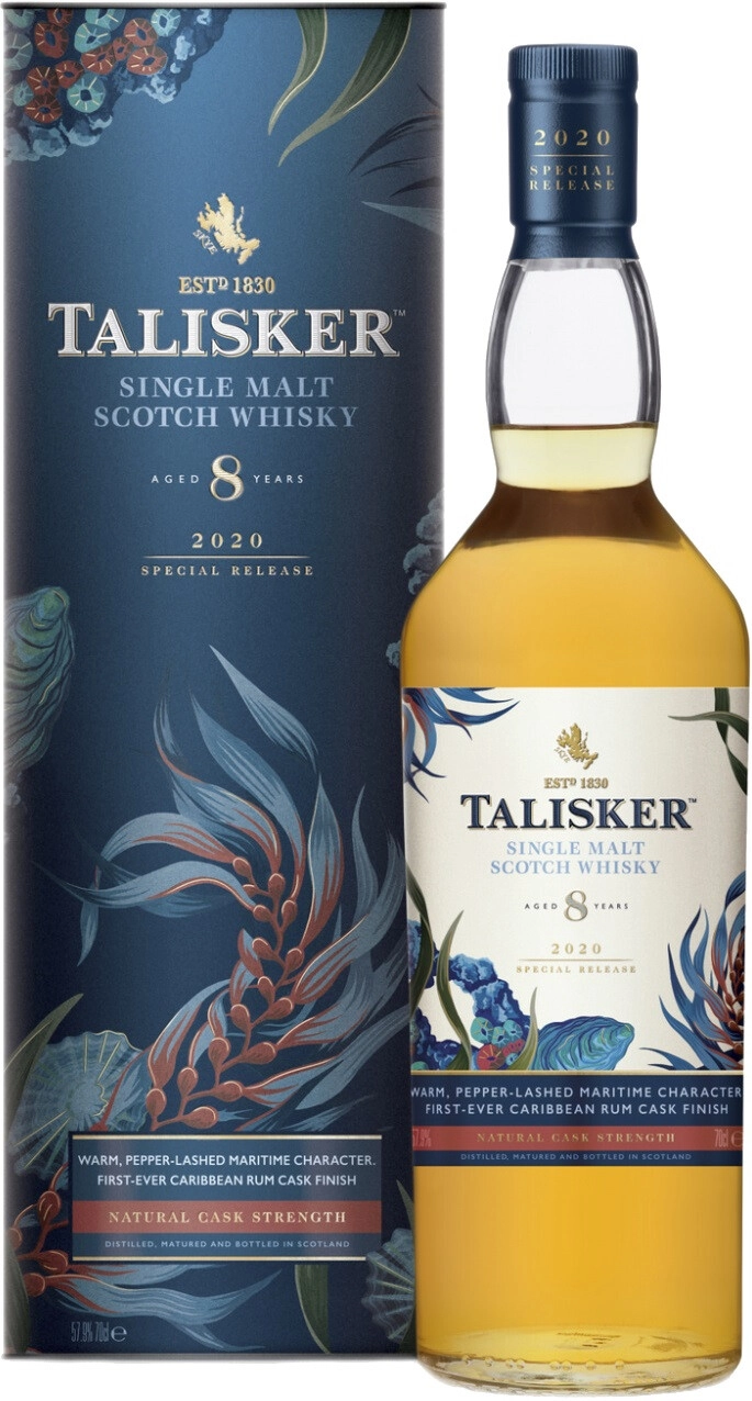 Whisky Talisker 8 Years Old, Special Release 2020, in tube, 700 ml