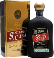 Santiago de Cuba, Extra Anejo, 20 years old, gift box, 0.7 л