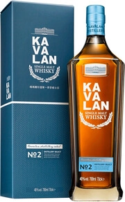 Kavalan, Distillery Select №2, gift box, 0.7 л