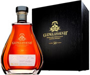 Glenglassaugh 50 Years Old, wooden box, 0.7 L