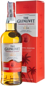 The Glenlivet Caribbean Reserve, gift box, 0.7 L