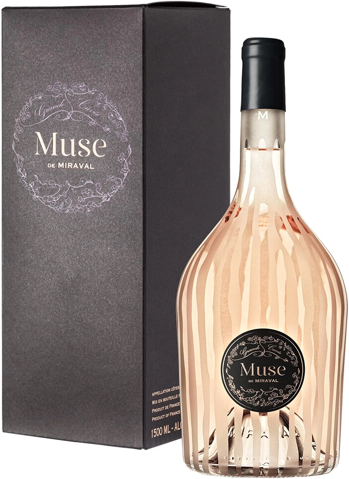 Wine Muse de Miraval Rose, Cotes de Provence AOC, gift box, 2020, 1500 ml  Muse de Miraval Rose, Cotes de Provence AOC, gift box, 2020 – price, reviews
