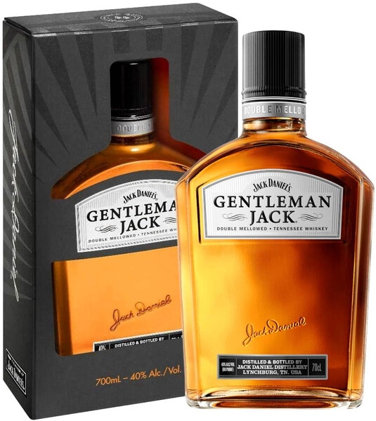 Виски «Gentleman Jack» Rare Tennessee Whisky, в подарочной коробке