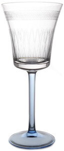 Crystalite Bohemia, Annabell Wine Glass, Blue, set of 6 pcs, 150 мл