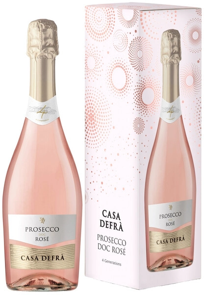0.75 Casa Defra Prosecco DOC Rose 750 2240