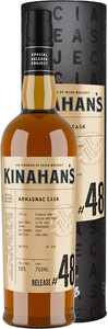 Kinahans Armagnac Cask, Release #48, in tube, 0.7 L