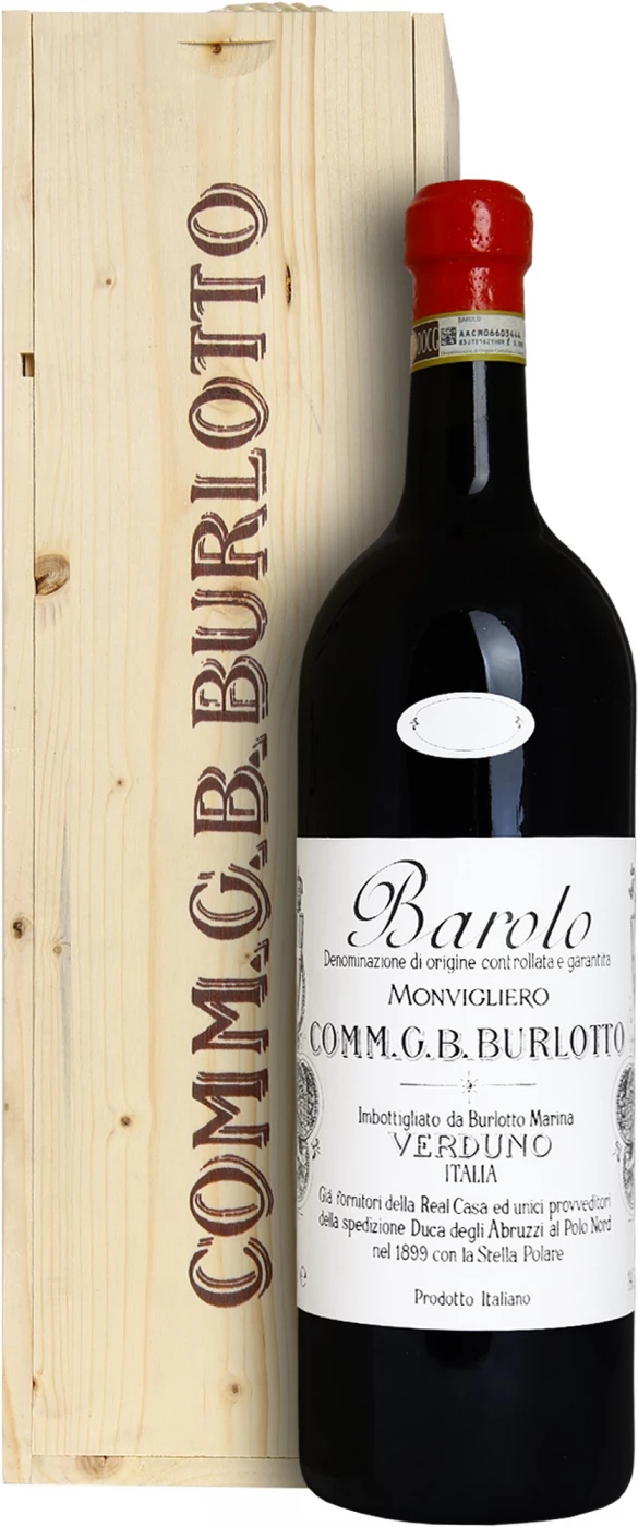 Wine G.B. Burlotto, Barolo Monvigliero DOCG, 2017, wooden box
