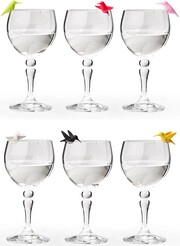 Qualy, Humming Bird Drink Markers, set of 6 pcs