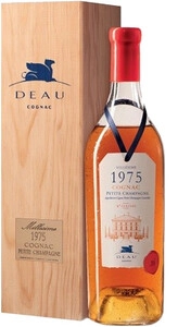 Deau, Petite Champagne AOC, 1975, wooden box, 0.7 л