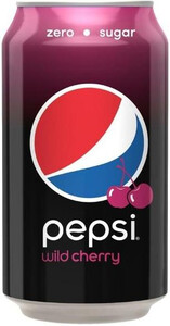 Pepsi Wild Cherry (Russia), in can, 0.33 L