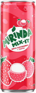 Mirinda Mix-it Strawberry-Lychee, in can, 0.33 L