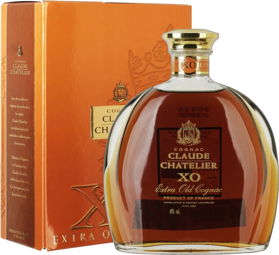 Cognac Claude Chatelier XO, gift box, 500 ml Claude Chatelier XO