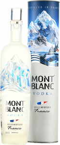 Французская водка Mont Blanc, in tube, 1 л