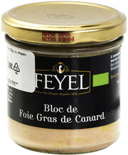Блок фуа-гра Feyel, Bloc de Foie Gras de Canard, glass, 120 г