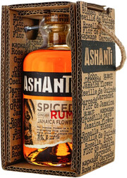Ром Ashanti Spiced, gift box, 0.7 л