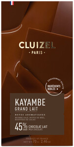 Michel Cluizel, Milk Chocolate Kayambe Grand Lait, 70 g