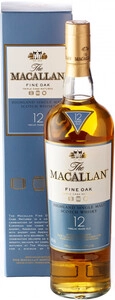 Macallan Fine Oak 12 Years Old, with box, 0.5 л