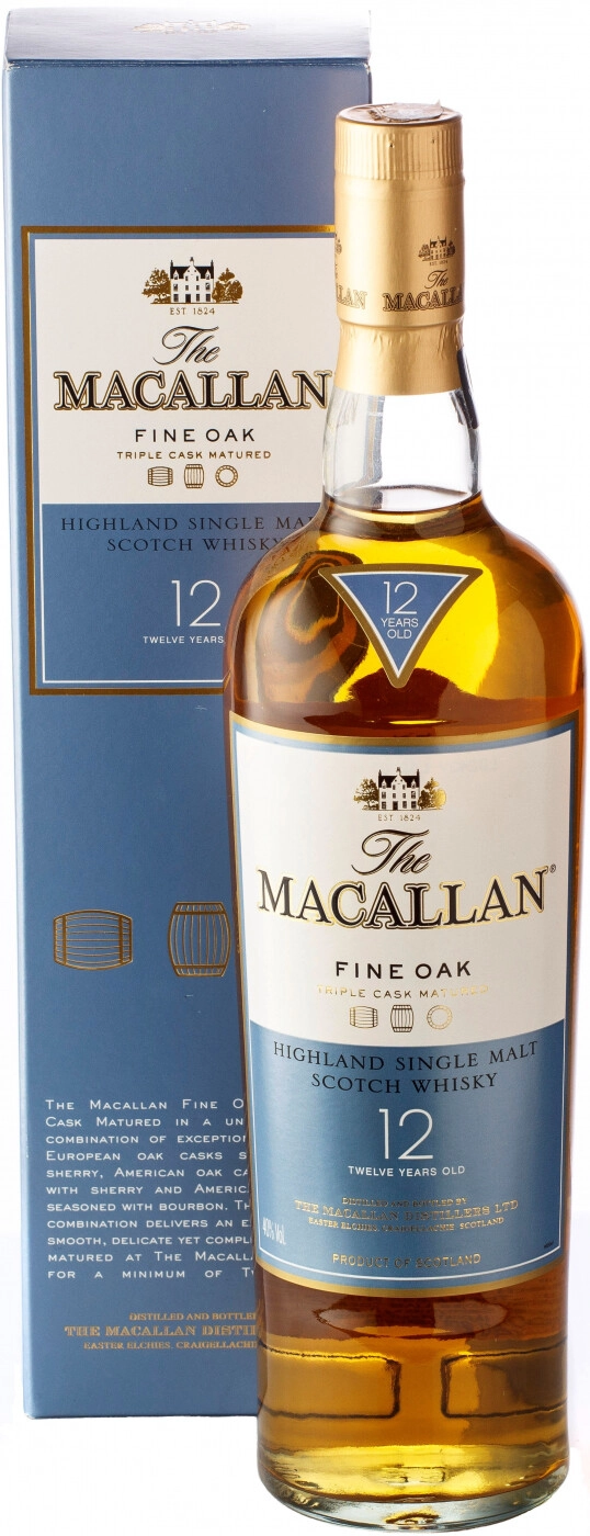 Купить Виски Macallan 12 Лет