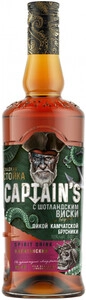 Ликер из виски Captains with Scotch Whiskey and Wild Lingonberries, 0.5 л