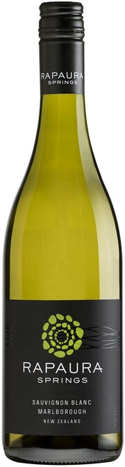 На фото изображение Rapaura Springs, Sauvignon Blanc, Marlborough, 2021, 0.75 L (Рапаура Спрингс, Совиньон Блан, 2021 объемом 0.75 литра)