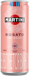 Martini Rosato Dry, in can, 250 мл