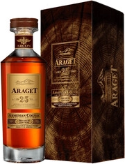 Araget 25 Years Old, gift box, 0.5 L
