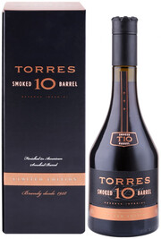 Torres 10 Smoked Barrel, gift box, 0.7 L