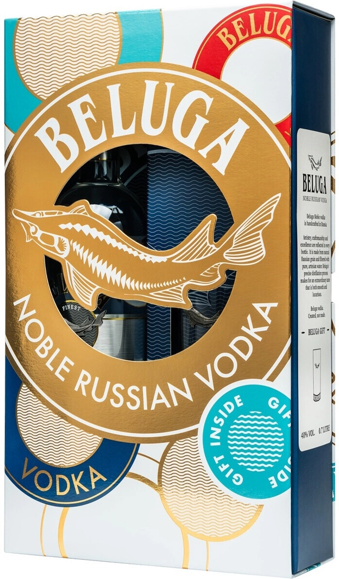Beluga Vodka 1 L, Premium Vodka, Cava Shop